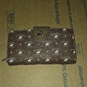 Beverly Hills Polo Club Women’s Wallet Faux Leather